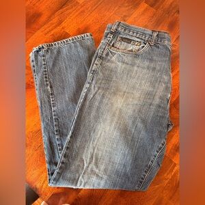 Calvin Klein Jeans Men’s Relaxed Straight Blue Denim Size 36
